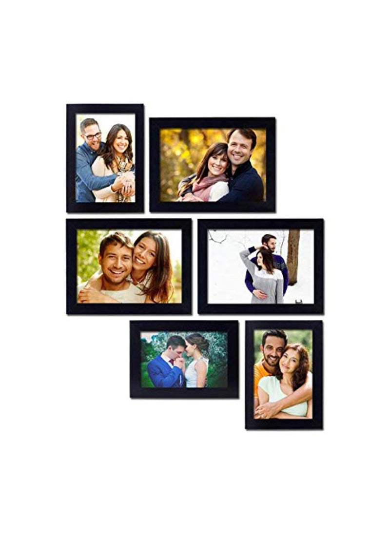 Paper Plane Design PAPER PLANE DESIGN Family Photo Frame Collage Set For Home Decor Set Of 6 Frames  - Image 3