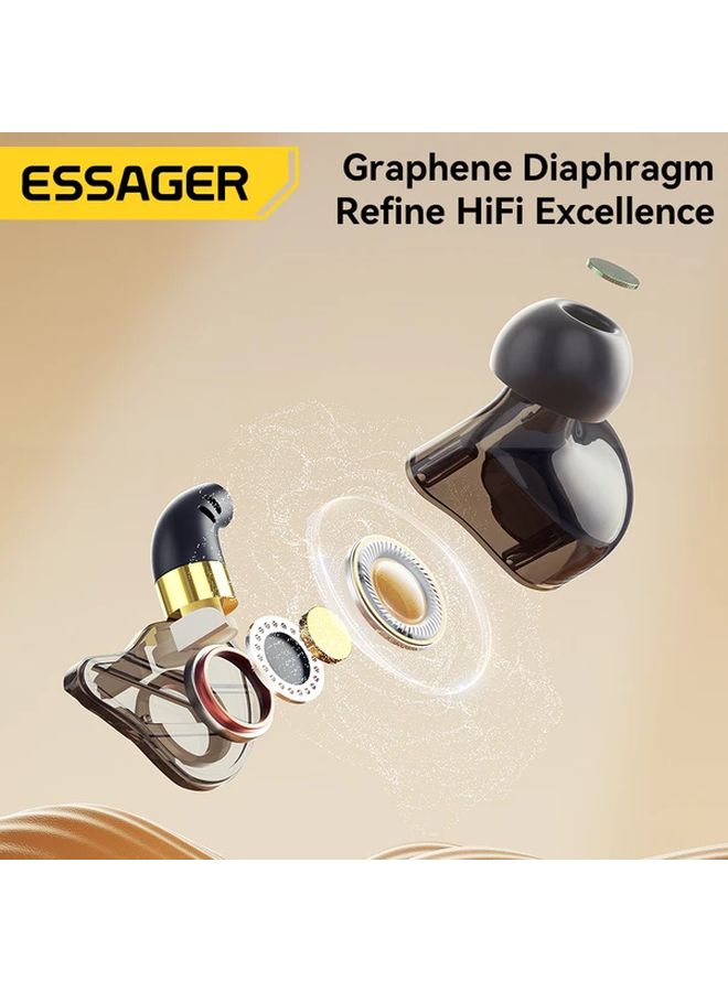 Essager 3 5mm Wired Headphones HiFi Bass Stereo Gaming Earbuds With Mic Noise Cancelling - Image 4