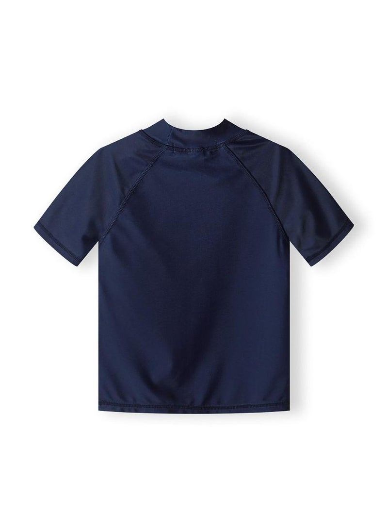 MINOTI Kids' Short Sleeve Rashguard Swim Top - Image 3