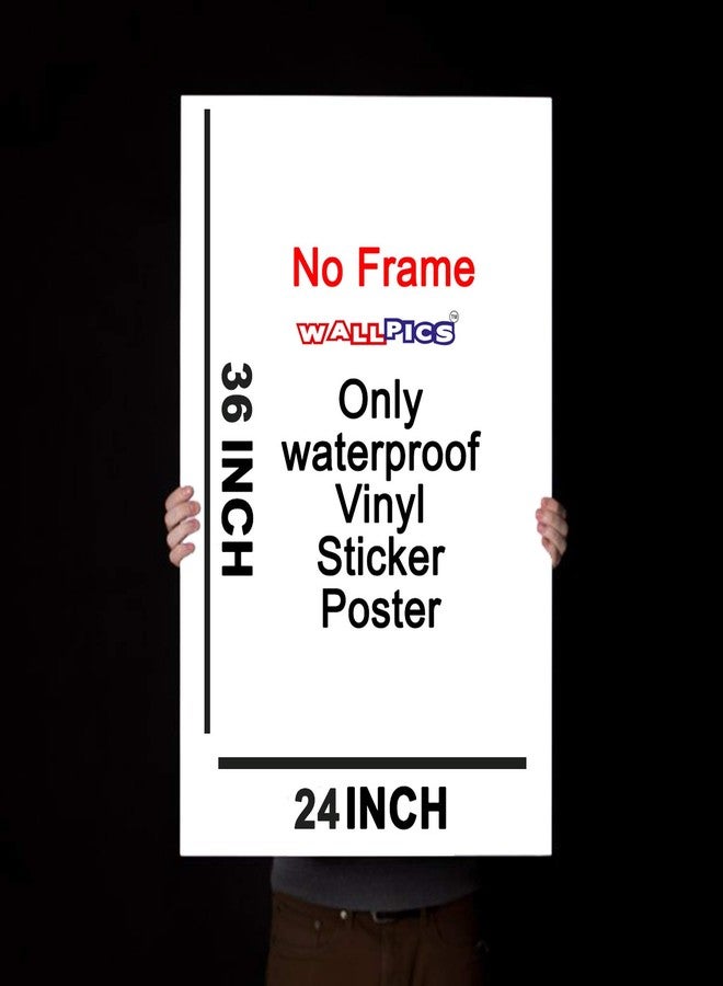 Wallpics Vinyl Accupressure Foot Painting Poster Waterproof Sticker for Home Decor (Can1158-3, 24 Inch X 36 Inch, Multicolor) - Image 2