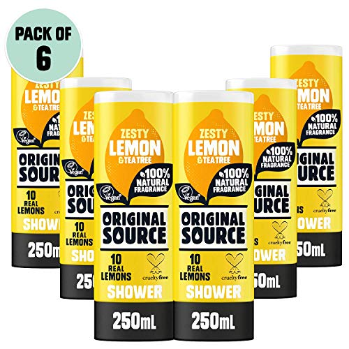Original Source Shower Gel Lemon and Tea Tree 250ml Pack of 6 - Image 2