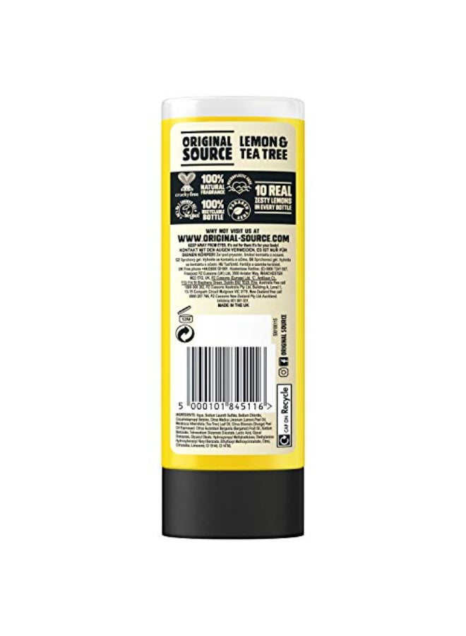 Original Source Shower Gel Lemon and Tea Tree 250ml Pack of 6 - Image 4