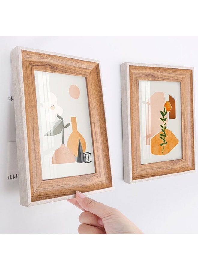 24 Pairs (48 Strips) Picture Hanging Strips Heavy Duty Sticky Picture Hangers for Walls Without Nail,Damage Free Refill Adhesive Poster Strips - Image 3