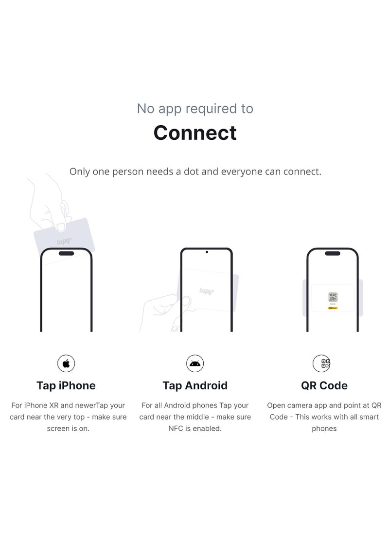 Tapy NFC Digital Business Card Premium sapele wood Smart Card Instant Networking Contactless Technology iOS and Android Compatible Powered by Microsoft