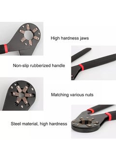 SWOPPLY SWOPPLY Tools 14 Inch Bionic Adjustable Wrench Adjustable Universal Hexagon Wrench with NonSlip Handle Torque Magic Spanner Can Outer Hexagon HighCarbon Steel MultiFunction Hex Wrench Hand Tool  - Image 3