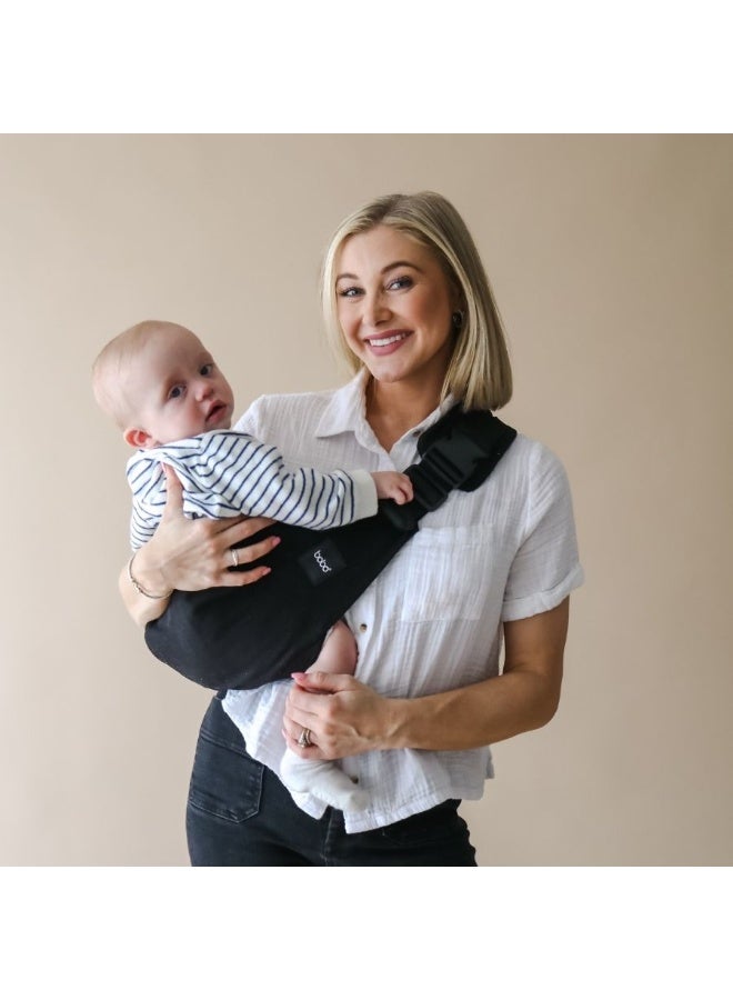 boba Buddy Toddler Side Sling Baby Carrier Black - Image 5