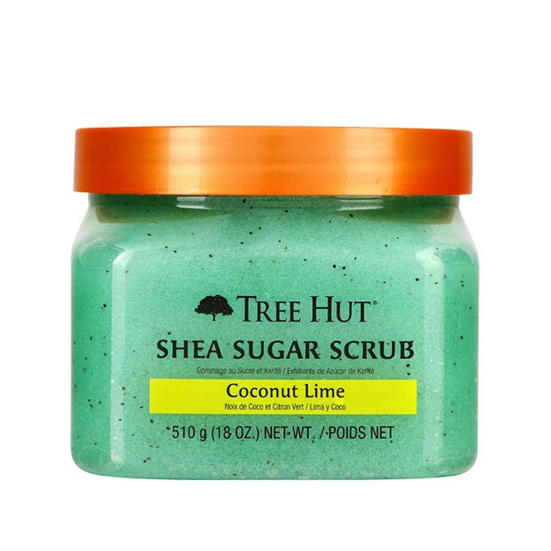 Tree Hut Shea Sugar Body Scrub - Coconut Lime: 18 OZ - Image 1