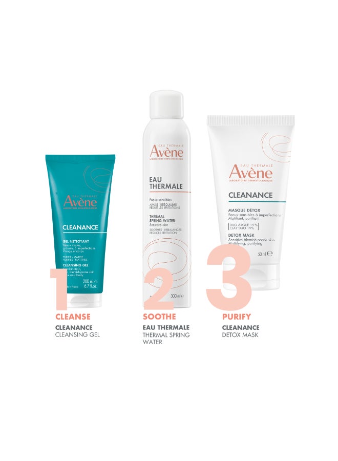 Avene Cleanance Detox Mask 50ml – Purifying Clay Treatment for Oily Acne-Prone Skin, Kaolin And Perlite, Mattifying And Pore-Refining for Shine And Blackhead Relief 50ml 50ml - Image 4