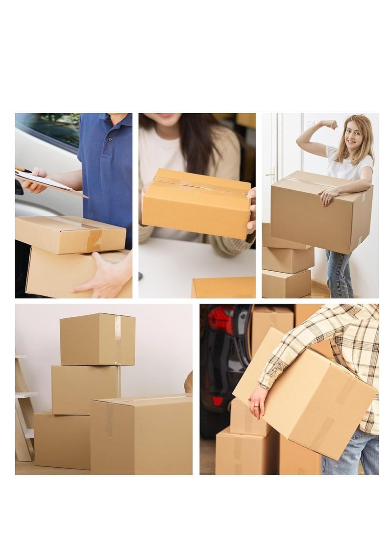 مازكو شريط تغليف شفاف قوي 2 بوصة × 100 ياردة – شريط BOPP لاصق للتغليف الثقيل لنقل الصناديق، الشحن، صناديق الطرود، الأكياس البريدية، الكرتون، المستلزمات المكتبية واللوازم المخزنية (عبوة 6 بكرات) - Image 4