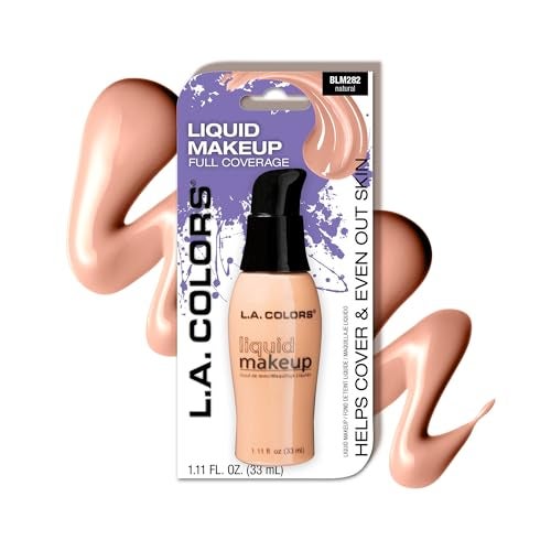 LA COLORS Liquid Makeup Natural  Carded CBLM282A