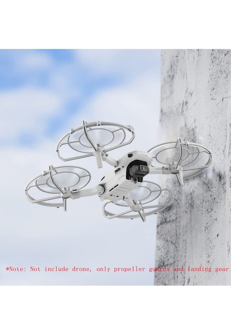 واقيات المروحة وأرجل تمديد معدات الهبوط القابلة للطي لـ DJI Mavic Mini 2 / SE، ملحقات الطائرة بدون طيار المتوافقة مع DJI Mini 2، لـ DJI Mini SE، لملحقات غطاء الطائرة بدون طيار Mavic Mini - Image 3
