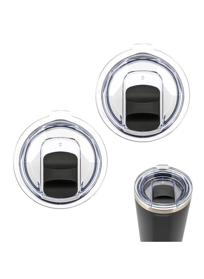 UXIETIN Replacement Lid Compatible with Corkcicle 16oz-2Pack Magnetic Slider Lid, Double Sealing Spill Proof Compatible with Corkcicle Accessories - Image 1