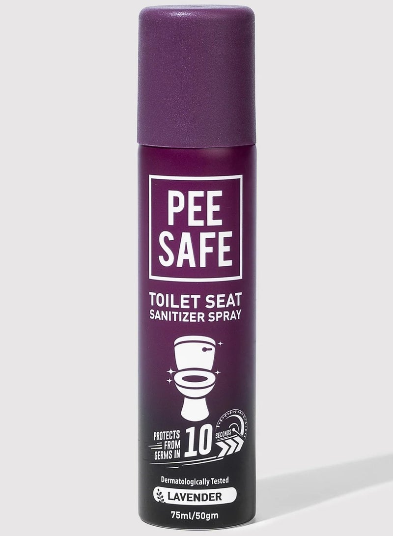 PEE SAFE Toilet Seat Sanitizer Spray (Mint, Lavender & Floral) - 75*3 ML - Image 3