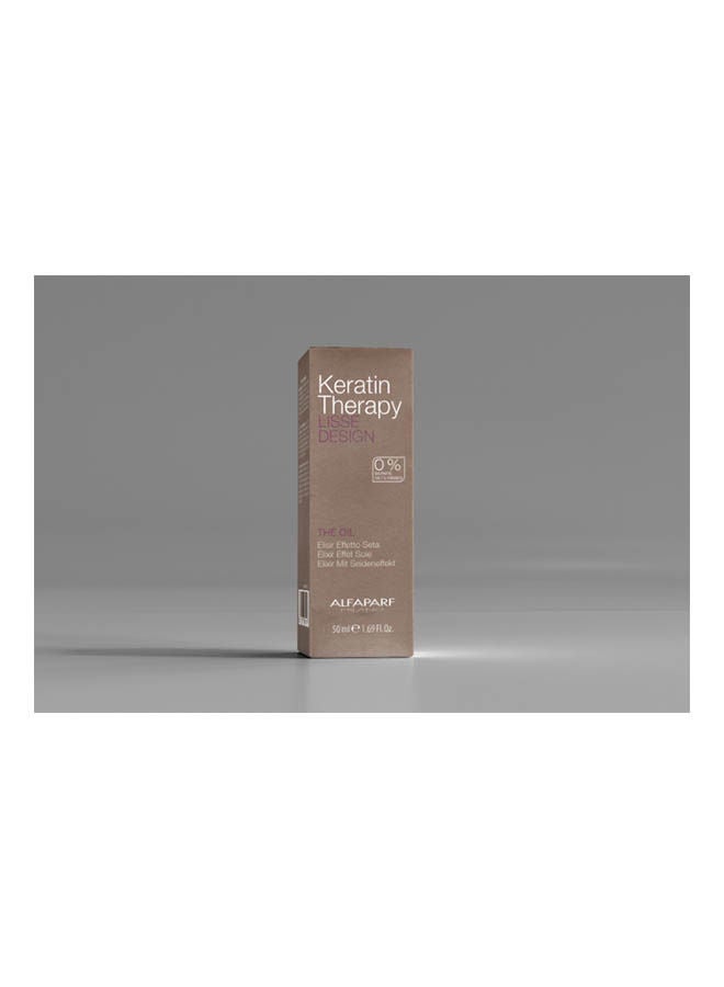 Keratin therapy Keratin therapy oil with keratin, collagen and babassu oil 50ml  - Image 2