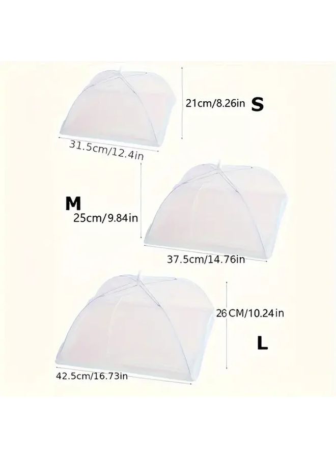 Small Foldable Food Cover Stainless Steel Frame Mosquito Proof Table Protector - Image 4