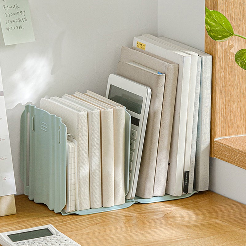 2pcs Multifunctional Flexible Partition Board Storage Dividers (White) - Image 1
