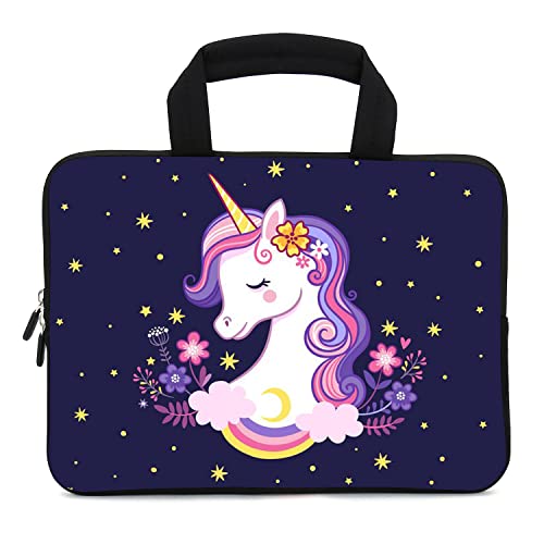 ARIYIDA 11" 11.6" 12" 12.1" 12.5 inch Laptop Carrying Bag Chromebook Case Notebook Ultrabook Bag Tablet Cover Neoprene Sleeve Fit Apple MacBook Air Samsung Google Acer HP DELL Lenovo Asus (RYD12-15) - Image 2