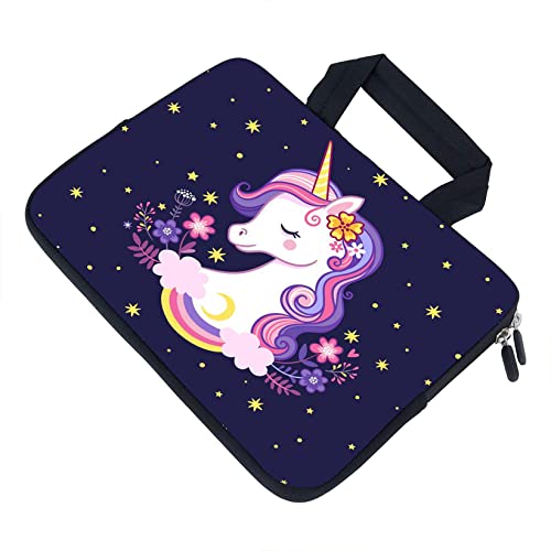 ARIYIDA 11" 11.6" 12" 12.1" 12.5 inch Laptop Carrying Bag Chromebook Case Notebook Ultrabook Bag Tablet Cover Neoprene Sleeve Fit Apple MacBook Air Samsung Google Acer HP DELL Lenovo Asus (RYD12-15) - Image 4