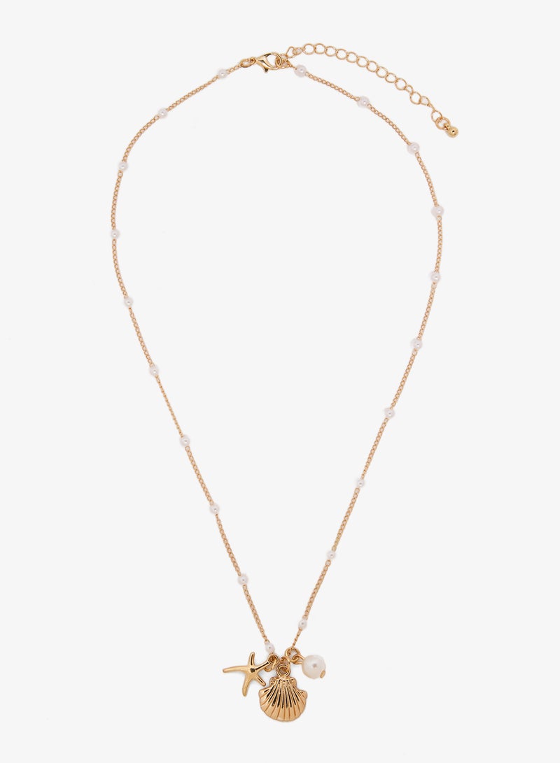 Ginger Pearl Detailed Necklaces - Image 4