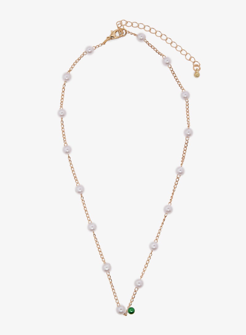 Ginger Pearl Detailed Necklaces - Image 3