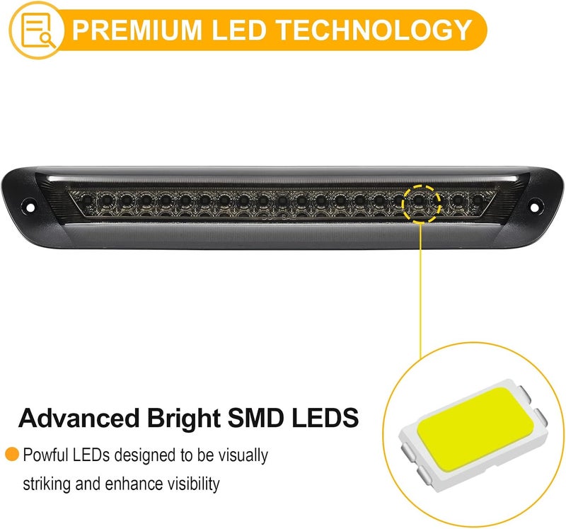 R&F Auto LED High Mount Brake Light for Colorado/Canyon - Image 4