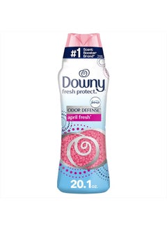 Downy Fresh Protect Laundry Scent Booster Beads for Washer with Febreze Odor Defense, April Fresh, 42 Loads, 20.1 oz  - Image 1