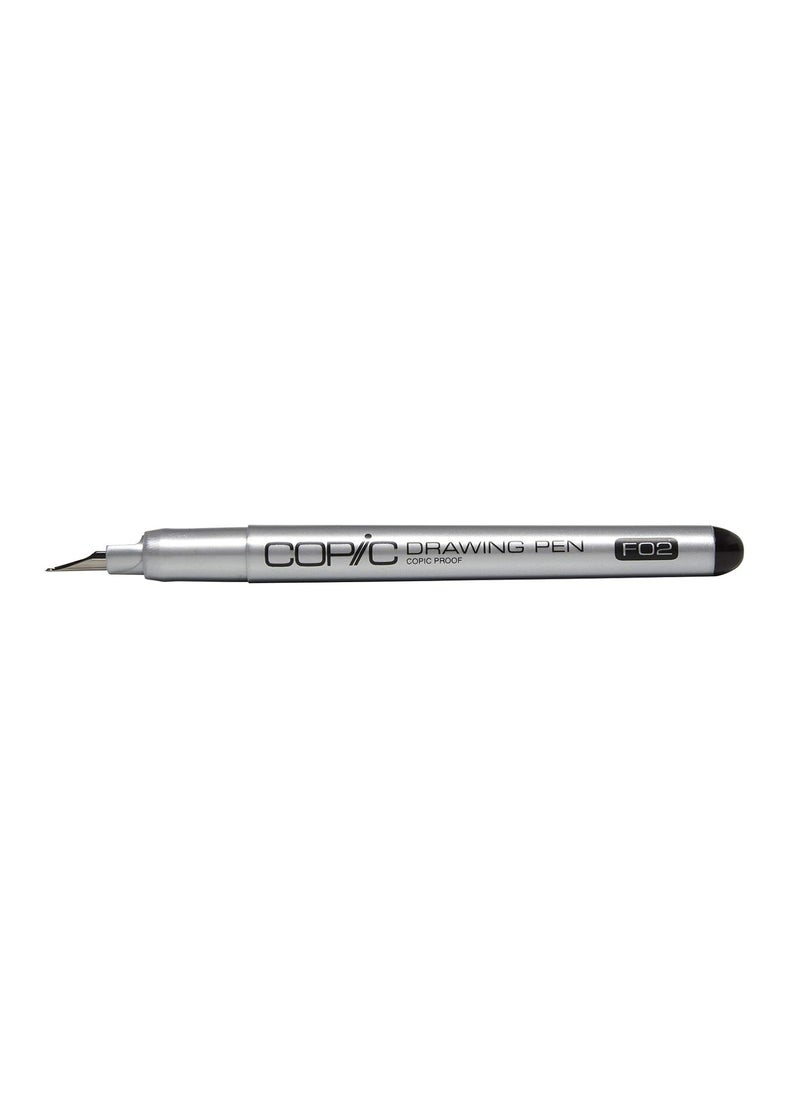 COPIC Copic Markers F02 Drawing Pen, Black  - Image 2