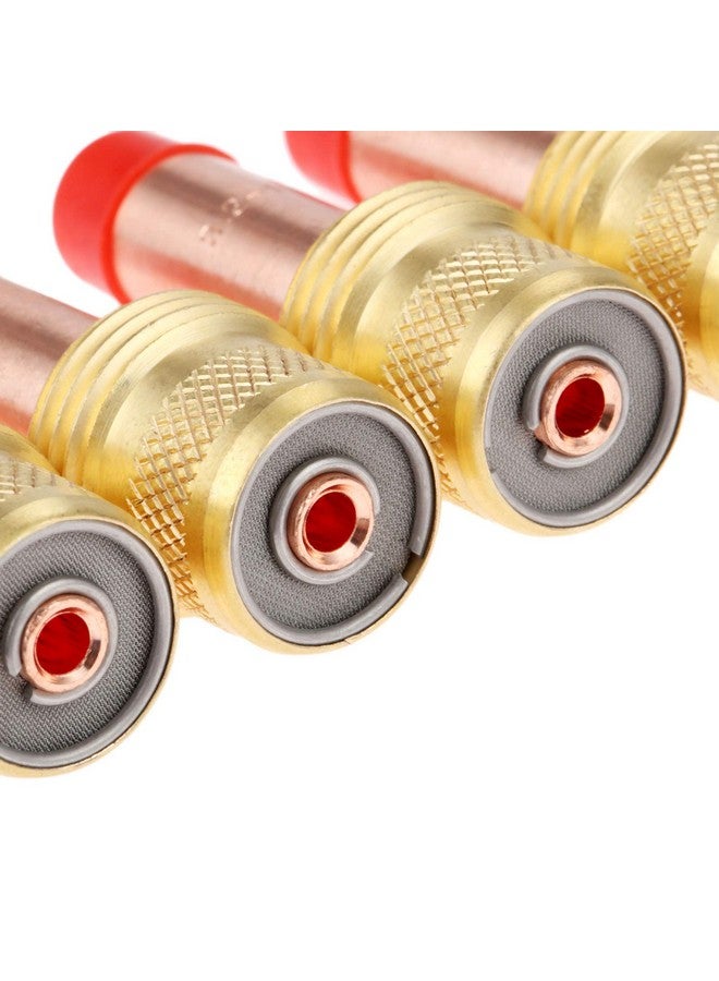 Mtsooning Mtsooning 5PCS 45V27 1/8"&3.2mm Gas Lens Collet Body for WP-17/18/26 Series TIG Welding Torch  - Image 2