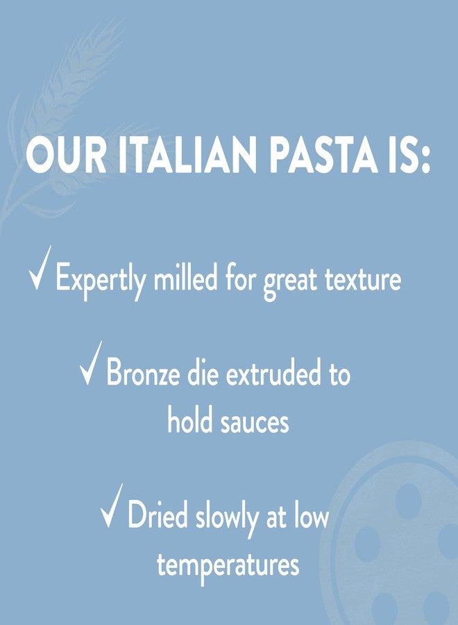 DeLallo Bucatini Pasta, Imported from Italy, Bronze Cut, Made with Only 100% Durum Wheat Semolina Flour, All Natural Long Noodles with Whole Through Center, Non-GMO, Kosher, 1 Pound Bag, (8 Pack) - Image 5
