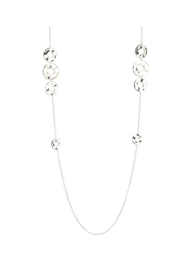 Ippolita - Sterling Silver Open Disc Station Necklace for Women One Size - Image 1
