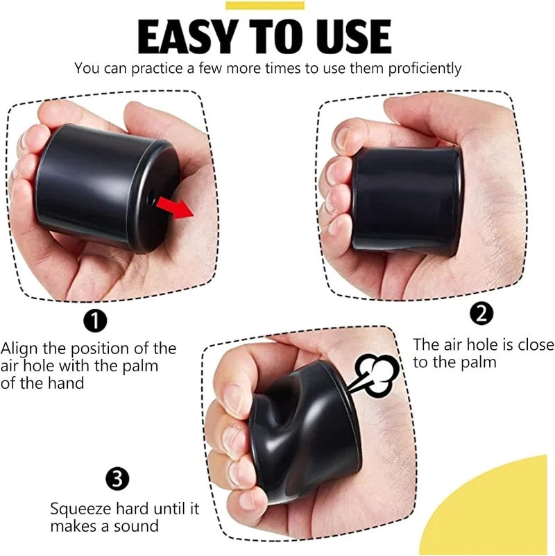 Zudoo 2Pcs Fart Pooter Machine Toy, Soft Rubber Squeeze Fart Machine Prank Toy, Portable Fart Noise Maker, Fart Sounds Maker, Joke Toys for Funny Gag Party, Birthday Joke Present - Image 5