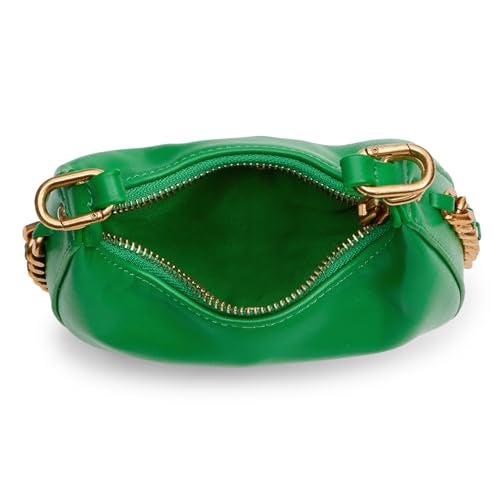 Miraggio Eve Micro Bag For Women With Adjustable & Detachable Crossbody Sling Strap (Green) - Image 5