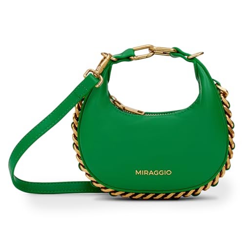 Miraggio Eve Micro Bag For Women With Adjustable & Detachable Crossbody Sling Strap (Green) - Image 1