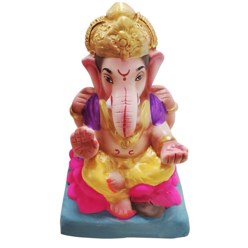 Madhoor Eco Friendlly Ganesh Idol  6  Inch - Image 4