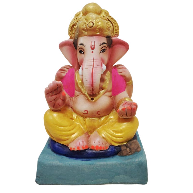 Madhoor Eco Friendlly Ganesh Idol  6  Inch - Image 2