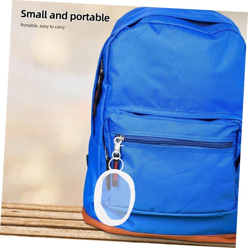 Clear PVC Mini Figure Storage Pouch Doll Case Display Bag Keychain Accessory - Image 4