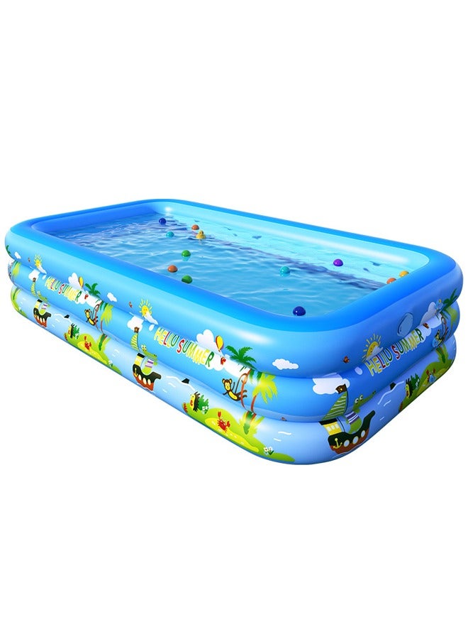 KLNAMAEAAN Inflatable 3 Layer Swimming Pool 300 CM - Image 3