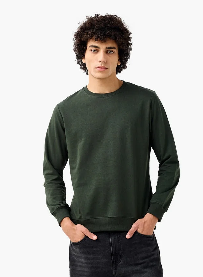 Splash FAV Men Regular Fit Cotton Blend Sweatshirt - Set of 2