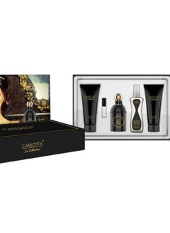 Noble Sandal perfume set for women - perfume + lotion + body mist + small sample + shrugel from Carlotta