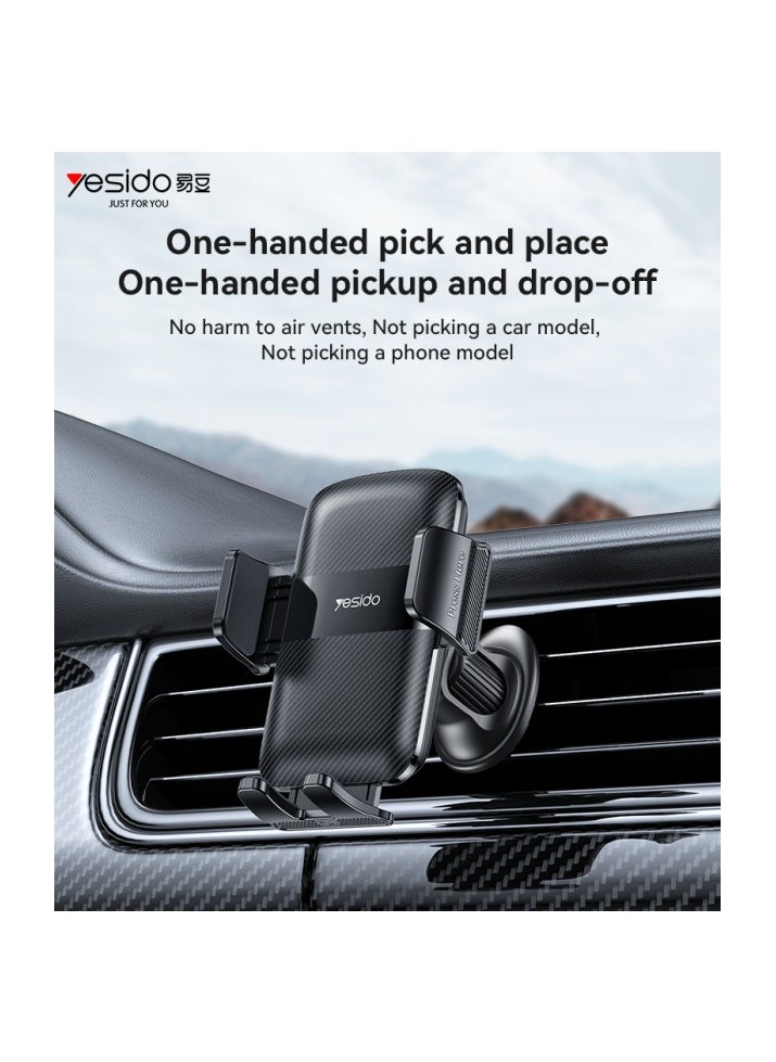 C251 360 Free Rotation One-second Automatic Clamping Auto-locking High Quality Air Vent Phone Holder