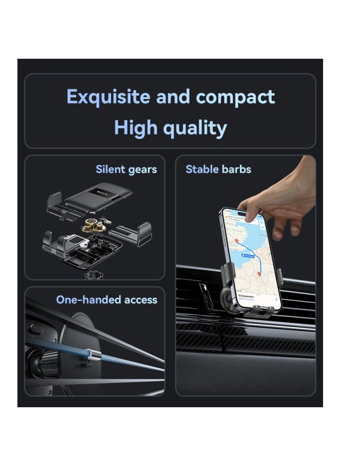 C251 360 Free Rotation One-second Automatic Clamping Auto-locking High Quality Air Vent Phone Holder