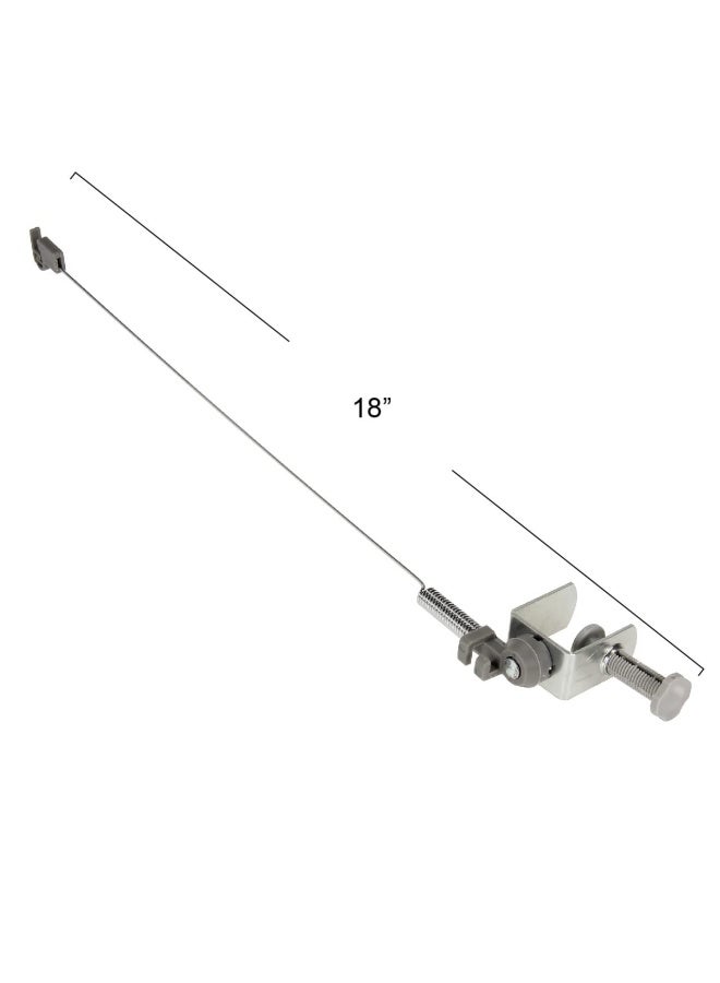 Household Essentials 18 High Silver Flexible Iron Cord Minder - Image 4