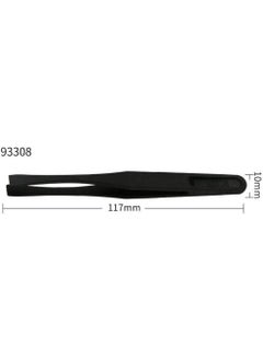 Hobi Mekatronik Hobby Mechatronics Precision Electronic Tweezers Antistatic Carbon FIBER(93308)  - Image 4