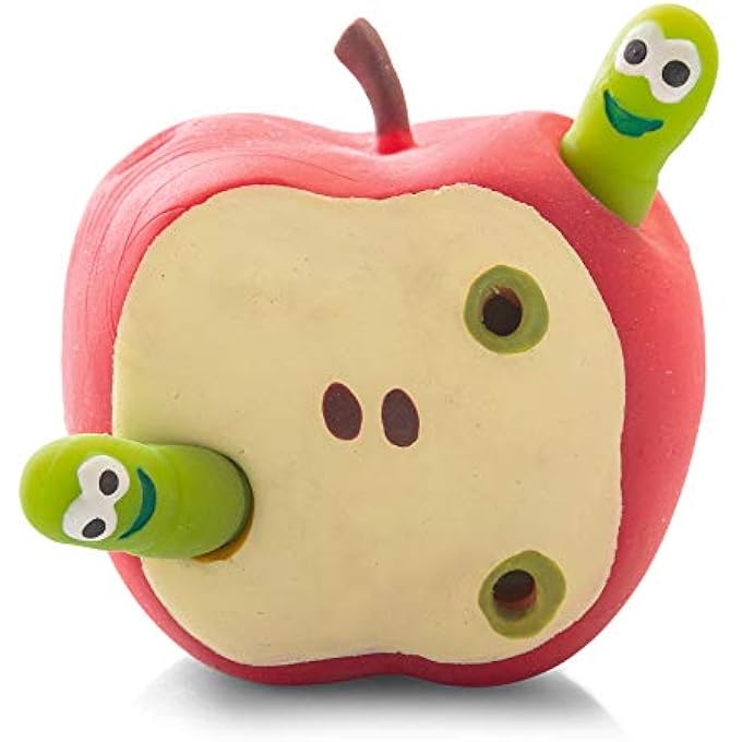 Tobar Dehnbarer Stress-Spielzeug mit Apfel- und Wrmern. - Image 2