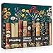 PPuzzling Vintage Wildflower Book Puzzles for Adults 1000 Pieces Plant Floral Books Pages Jigsaw Puzzle Retro Bookshelf Puzzles with Blossoming Wildflowers Botanical Literary Theme Puzzle for Book Lovers - Image 3