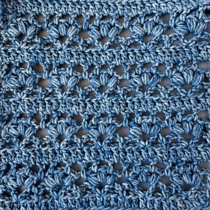 KnitPal Cotton to The Core Cotton Yarn for Crocheting, 6-Pack (852 Yds / 300G), Free Patterns, Beginners Friendly - Soft Baby Yarn for Knitting - 3 DK Light Worsted Weight - Jean Blue - Image 5