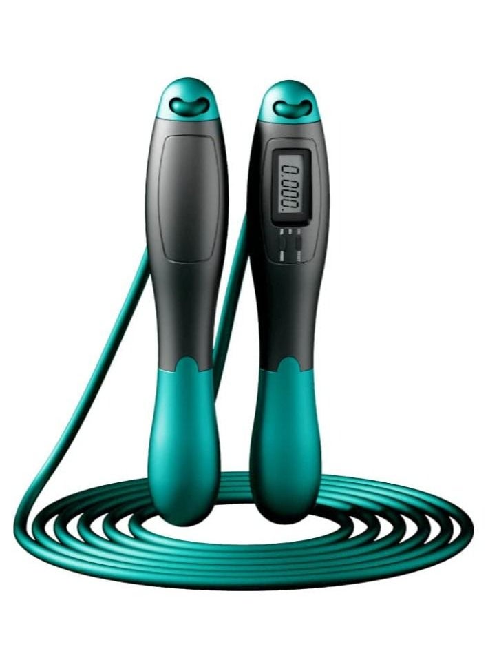 Jump Rope Multifunctional Exercise Skipping Rope with Calorie Counter Adjustable Length Cordless Jumping Rope for Men Women and Children's Fitness Exercises