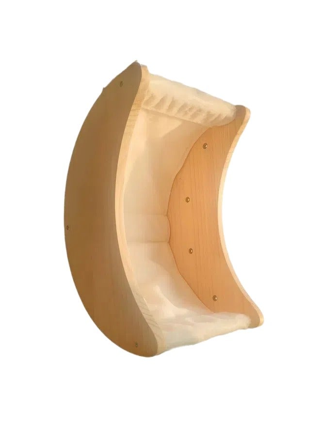 عام القط القمامة شنقا القط السرير أرجوحة خشبية شفط كأس نافذة الحيوانات الأليفة القط سوينغ القط الكلب أرجوحة - Image 1