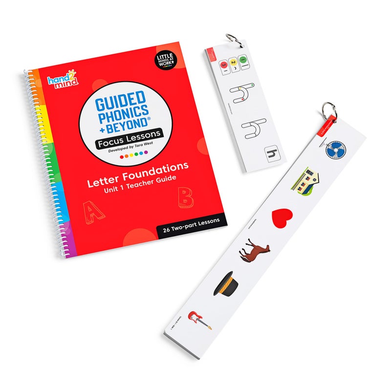 hand2mind Guided Phonics Beyond Focus Lessons Unit 1 Teacher Guide Science of Reading Classroom Materials Kindergarten Homeschool Curriculum Supplies Early Childhood Education Materials - Image 2