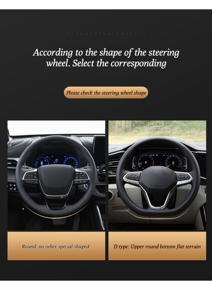 Porsche Design Porsche steering wheel cover for Panamera, Macan, Cayenne, 911, Maserati - special interior car handle cover - Image 3